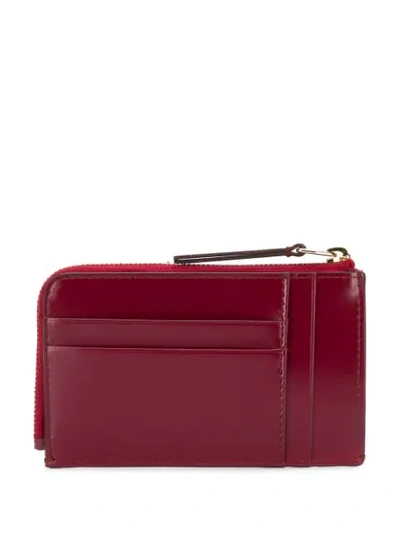 Shop Tod's Double T Key Holder In Red