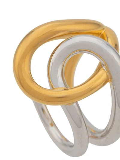 Shop Charlotte Chesnais 'blaue' Ring In Gold