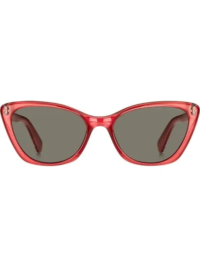 Shop Marc Jacobs Marc 362 Sunglasses In Red