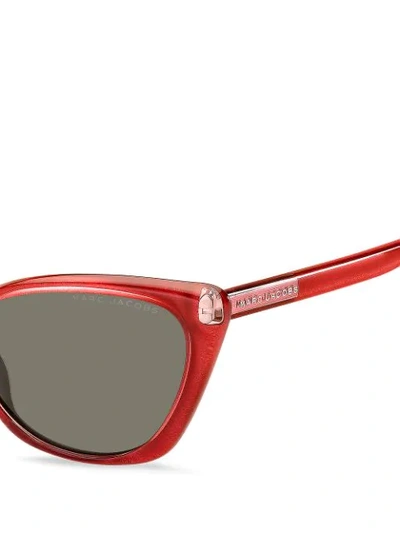 Shop Marc Jacobs Marc 362 Sunglasses In Red