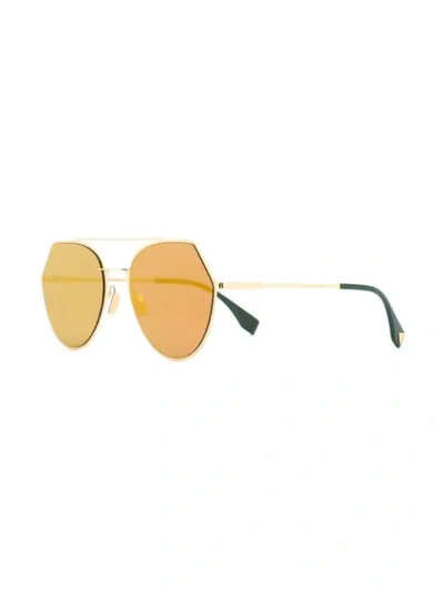 Shop Fendi Eyeshine Sunglasses