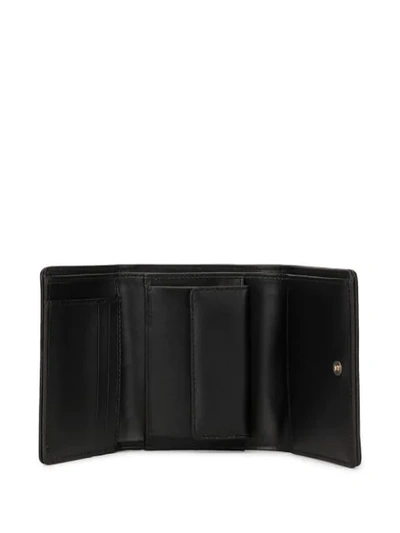 Shop Dolce & Gabbana French Flap Wallet In Black