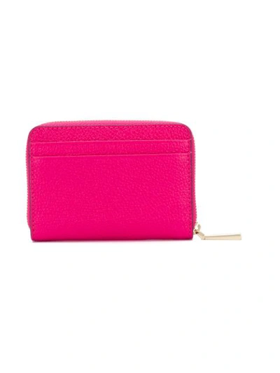Shop Michael Michael Kors Zip Around Wallet In Pink