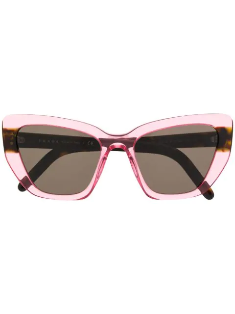 prada sunglasses pink arms