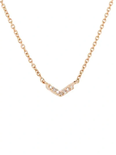Shop Astley Clarke Varro Honeycomb Diamond Necklace In Yellow Gold