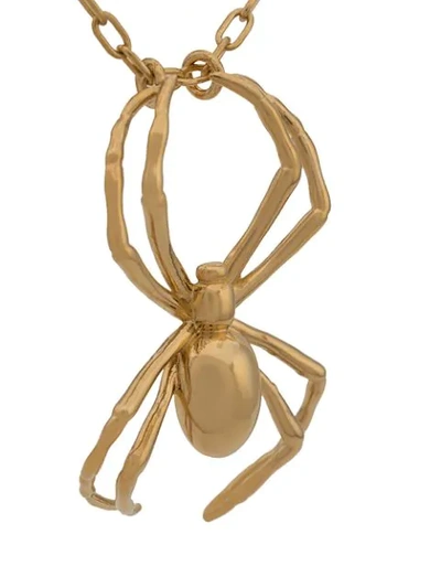 Shop Ambush Spider Charm Necklace In Gold