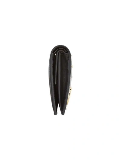 Shop Fendi Compact Wallet - Black