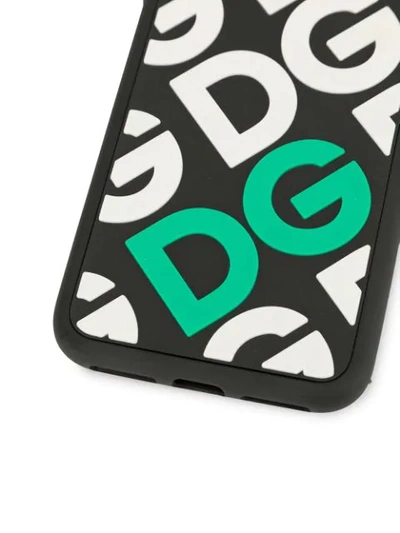 Shop Dolce & Gabbana Dg Logo Iphone X/xs Case In Black