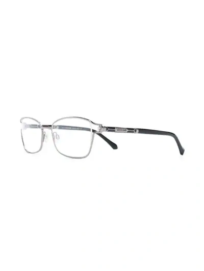 Shop Roberto Cavalli Seginus Eyeglasses In Metallic