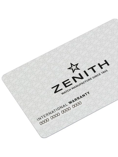 Shop Zenith Elite Lady 33mm In M2330 Silver Toned B Steel