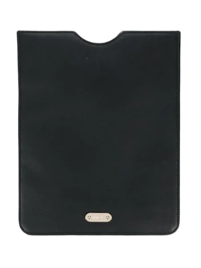 Shop Red Valentino Bow Detail Tablet Case In Black