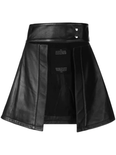 Shop Rokh Skirt Belt In Black