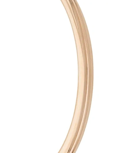 Shop Astley Clarke Large Linia Hoop Earrings In Gold