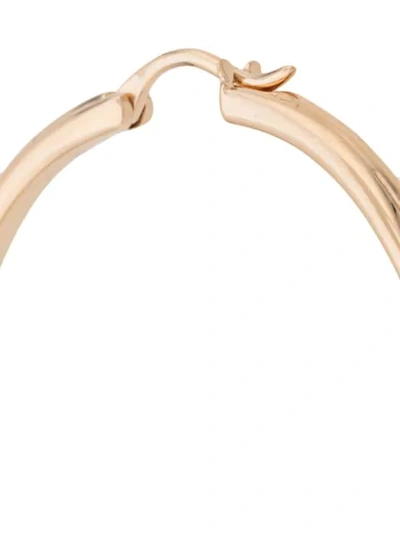 Shop Astley Clarke Large Linia Hoop Earrings In Gold