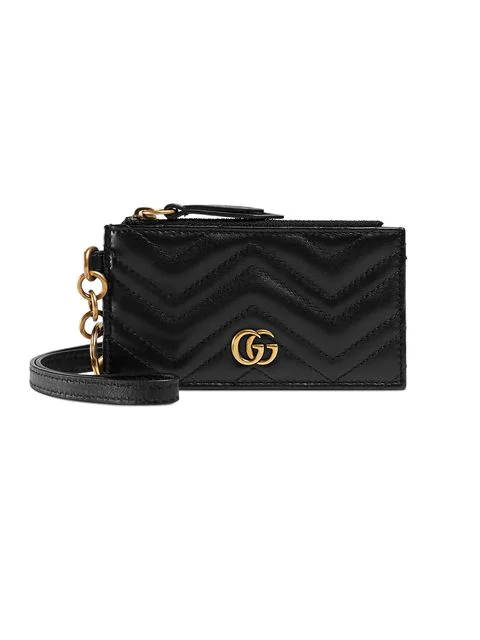 gg marmont card case black