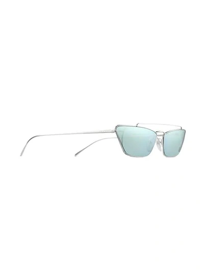 Shop Prada Ultravox Sunglasses In Metallic