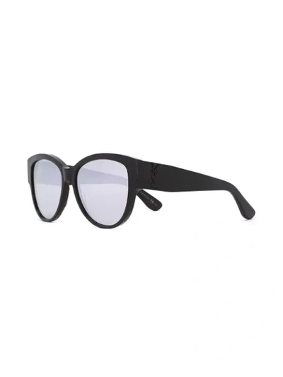 Shop Saint Laurent Classic Square Frame Sunglasses