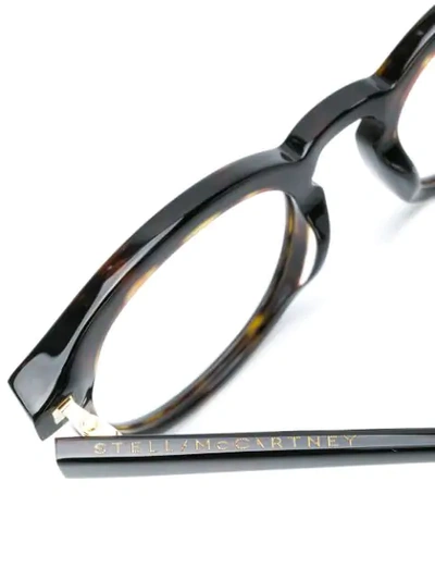 Shop Stella Mccartney Round Frame Glasses