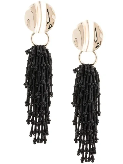 Shop 3.1 Phillip Lim / フィリップ リム Cascading Beaded Earrings In Black