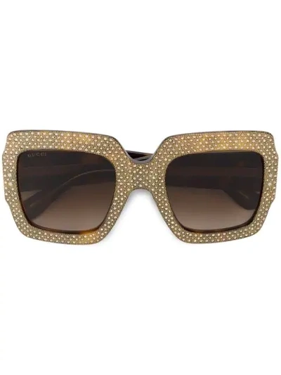 rhinestone embellished sunglasses