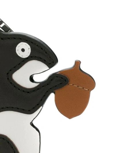 Shop Loewe Squirrel Key Ring In Brown