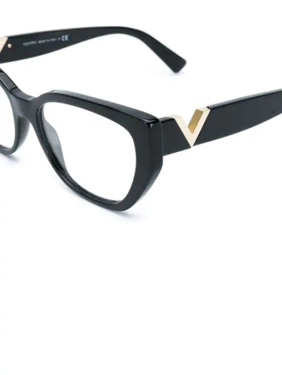 VALENTINO GARAVANI VLOGO CAT-EYE FRAME GLASSES