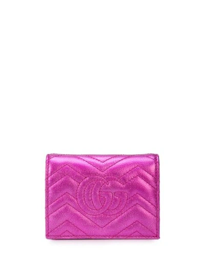 Shop Gucci Valentine's Day Card Case In Pink