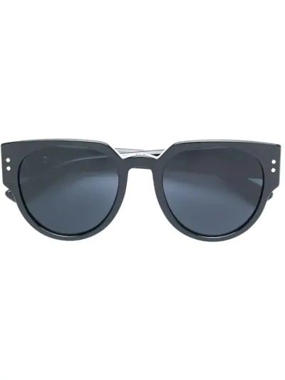 Shop Dior Lady  Sunglasses In Black