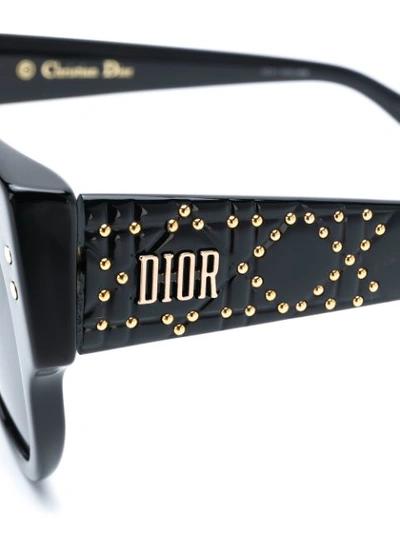 Shop Dior Lady  Sunglasses In Black