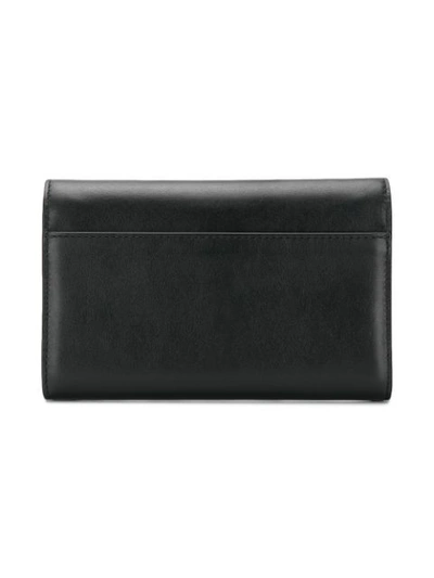 Shop Michael Michael Kors Mott Large Wallet In Black