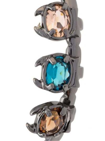 Shop Calvin Klein 2 Pieces Leather Bracelet In Metallic