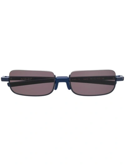 Shop Ambush Square Frame Sunglasses In Blue