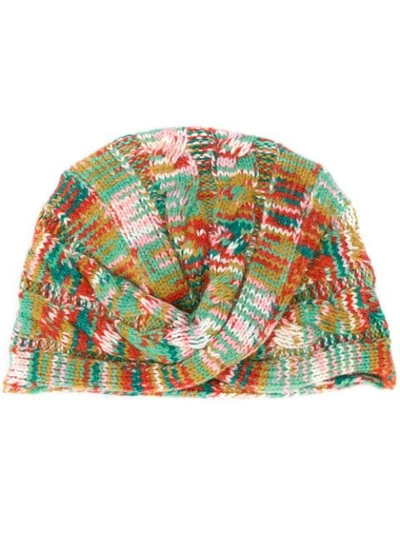 Shop Missoni Cable-knit Beanie In Fm01w