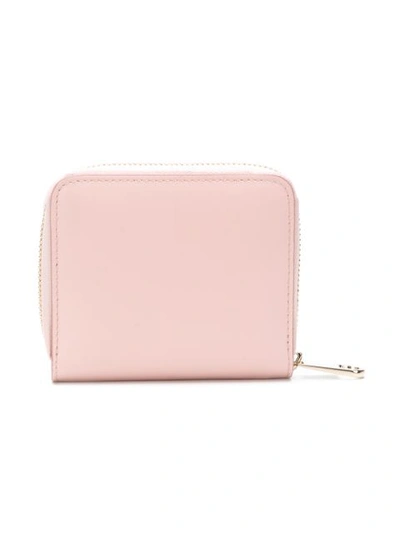 Shop Ferragamo Salvatore  Gancio Small Wallet - Pink