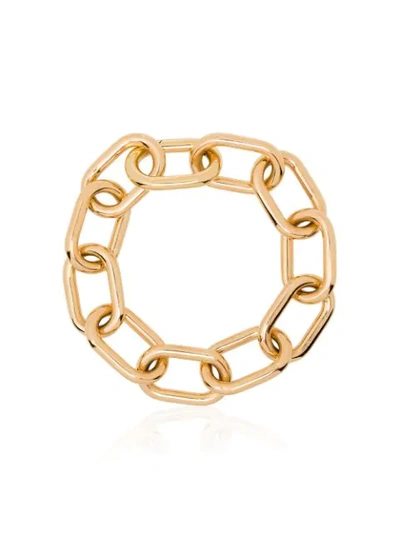 Shop Rosa De La Cruz 18kt Yellow Gold Chunky Chain Bracelet