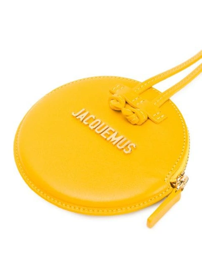 Shop Jacquemus Yellow Le Pichou Bag