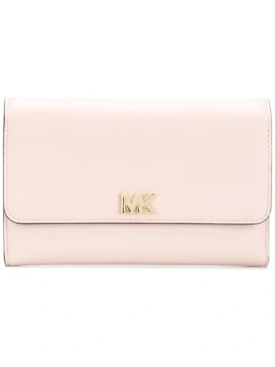 Shop Michael Michael Kors Mott Large Wallet - Pink
