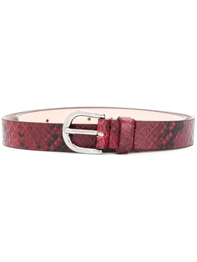 Shop Isabel Marant Zap Belt In Red