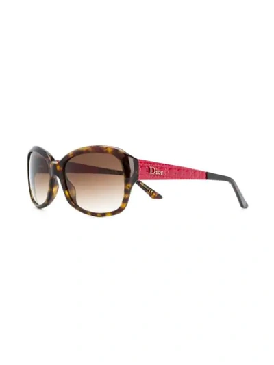 Shop Dior Coquette Sunglasses In Brown