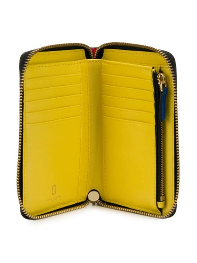 Marc Jacobs Snapshot Compact Wallet In Red