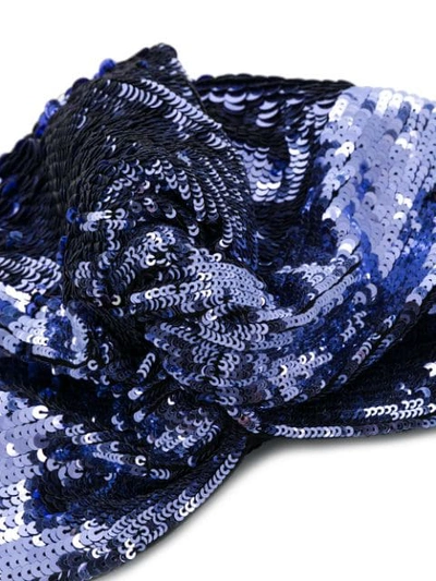 Shop Mary Jane Claverol Adele Turban In Blue