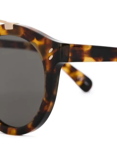 Shop Stella Mccartney Eyewear Round Frame Sunglasses - Brown