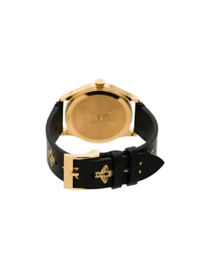 Shop Gucci Armbanduhr Mit Stern In Black