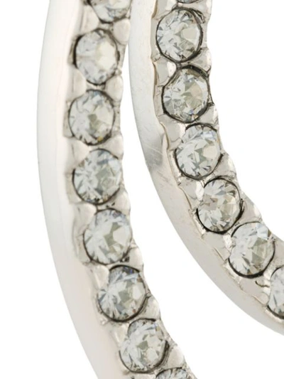 Shop Isabel Marant Supra Luminique Earrings In Metallic