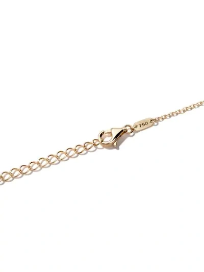 Shop As29 18kt Yellow Gold Mini Charm Seahorse Diamond Necklace