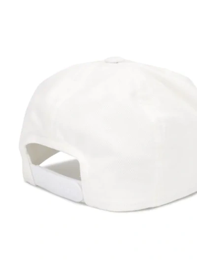 Shop Isabel Marant Logo Hat In White
