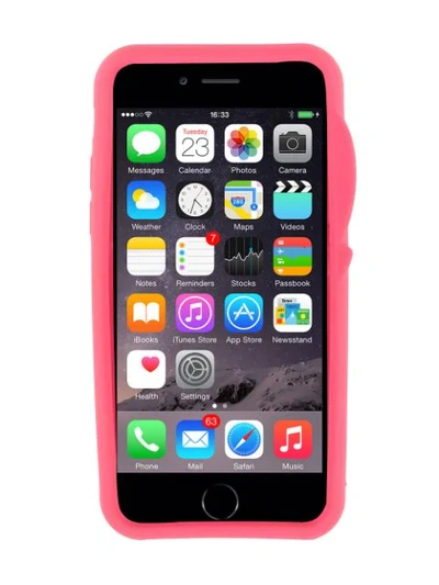 Shop Dsquared2 Cat Iphone 6/6s/7/8 Cover In Pink