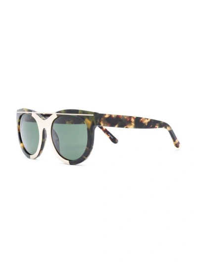 Shop Linda Farrow Gallery Suno Sunglasses - Multicolour