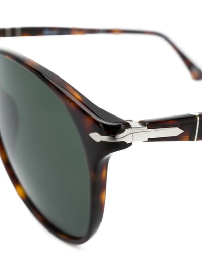 Persol Tortoiseshell Frame Sunglasses In Brown