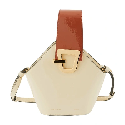 Shop Danse Lente Mini Johnny Hand Bag In Dove-rosewood